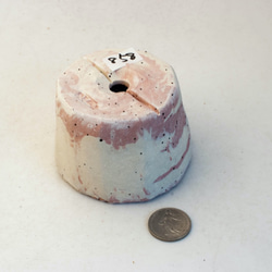 3/24〜4/30 緊急割引10％陶器製（２号ポット相当）　植木鉢　 AASc-ミカゲ-858 3枚目の画像