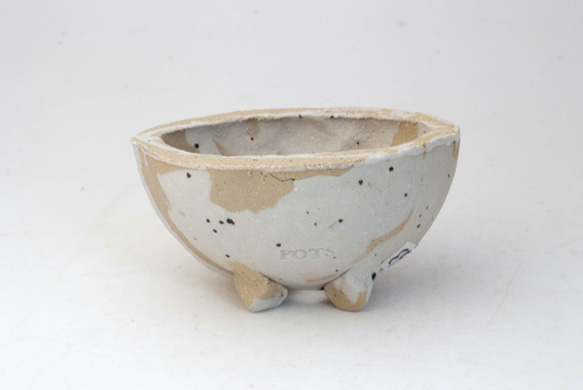 陶器製　多目的自由な植木鉢 CVc-ミカゲ-1263 1枚目の画像