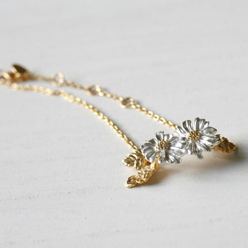 デイジーフラワーブレスレット SV925 ブレスレット オトギノウタ 通販