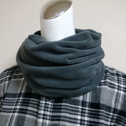 保暖圍脖 頸套 雙面雙色 短圍巾 男女均適用 第2張的照片