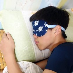 煙火可調式睡眠眼罩附束口收納袋 sleep mask 第5張的照片