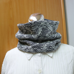 プラスバックル暖かい襟首カバー男性と女性の両面2色の短いスカーフは適用されます 6枚目の画像