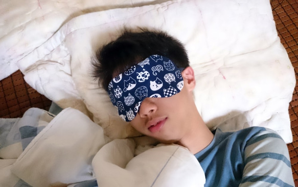 北極熊 可調式睡眠眼罩  sleep mask 第4張的照片