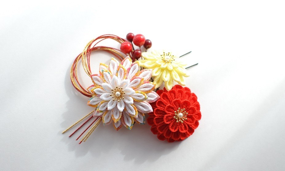 tumami＊七五三ܤ成人式ܤ卒業式ܤ結婚式　Uピン