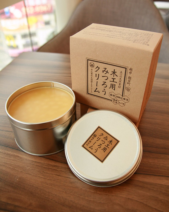 微森林．日本原裝進口天然蜜蠟霜 木製品 木工用 400 g 木器保養 木頭保養 第1張的照片