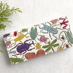 入荷しました！】本革長財布（束入れ） ムシメセン 文庫革「日本の昆虫