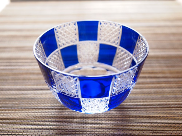 切子玻璃冷茶“市松” 第2張的照片