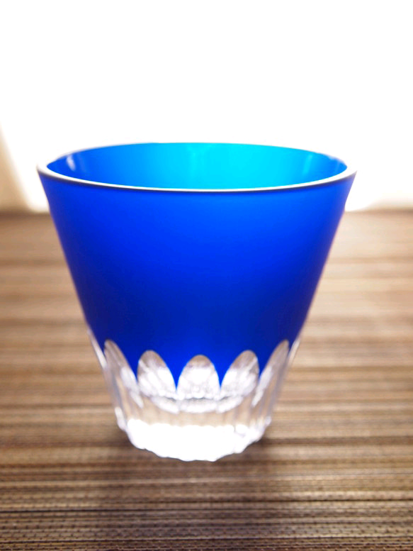 Kiriko 玻璃杯“Fujisan” 第2張的照片