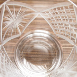切子ガラス　　フリーグラス　「ひかり」 3枚目の画像