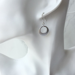 matted silver ring pierce・earring～silver925～ 4枚目の画像