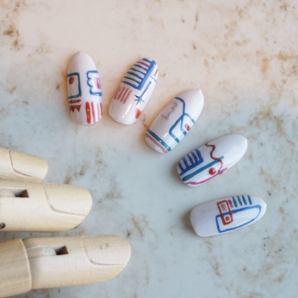 mmkネイルチップ nail chip / art #01 ネイルチップ（つけ爪） ashitanokoto nails 通販