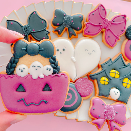 HELLOWEEN！#アイシングクッキー セット9枚入り（▽∀▽）† クッキー