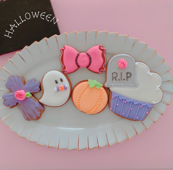 "HALLOWEEN"cookie set 1枚目の画像