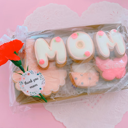 母の日アイシングクッキー【６枚セット】mothers day 2枚目の画像