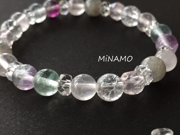さらなる高みへ…【パワーストンブレス 一点もの】 ブレスレット MiNAMO 