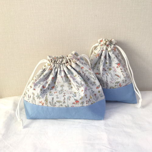 〈57〉aaa様　リバティ ミシェル ハンドメイド オーダー 保冷お弁当袋 楽天市場】お弁当袋 リバティ さくらんぼ 入園 準備 保育園
