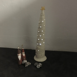 『Creema限定』白いクリスマスツリー 4枚目の画像