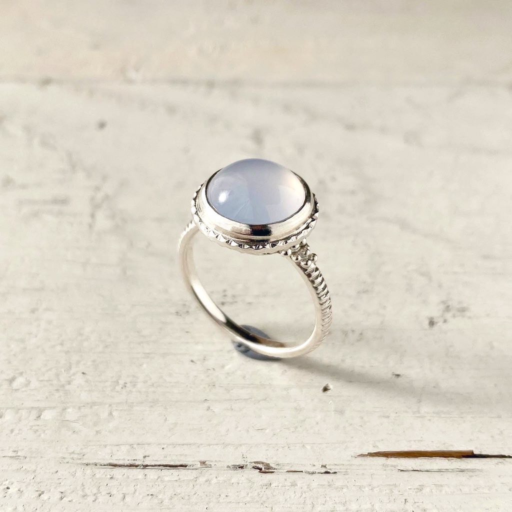 ラベンダークォーツの指輪