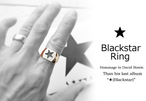 ★リング（Blackstar Ring）【受注制作】 1枚目の画像