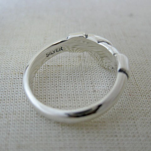 ゆきのふ様客注品】シェイクハンドリング19号 指輪・リング ほそかわ