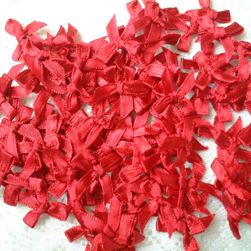 専用　赤白リボン 両面サテンリボンRED6mm(6mm幅 レッド): リボン｜ギフト
