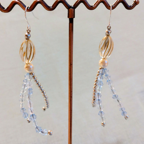 ※フックピアス【りー】クラゲピアス 8ed87a8e54c2a7b52b37ecb0d83e3a