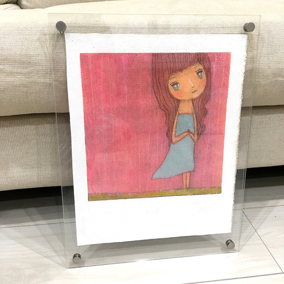 「 何があかんのん？ 」　　　　　絵画 8枚目の画像