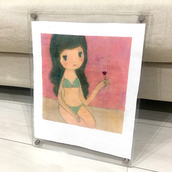 「 ビバ、私の人生。」　　　　　絵画 7枚目の画像