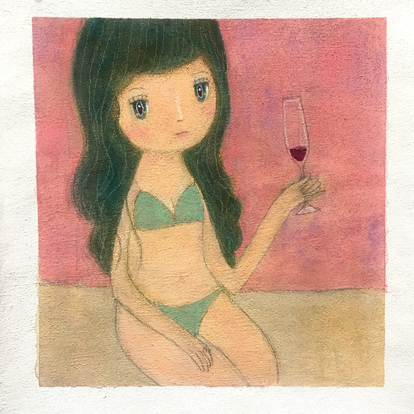 「 ビバ、私の人生。」　　　　　絵画 9枚目の画像