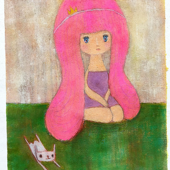 「 それでもやっぱり 愛 だと思います。」　　　　　絵画 1枚目の画像