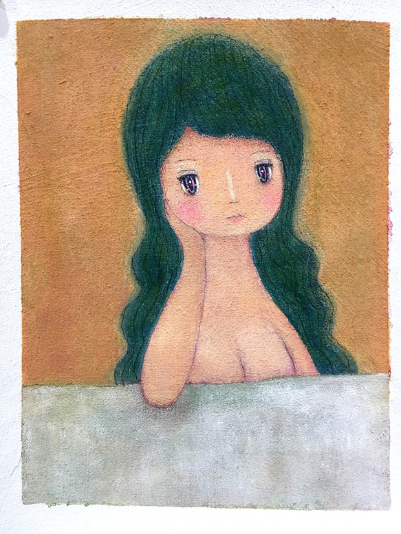 「 大丈夫だって言ってるだろ。」　　　　　絵画 3枚目の画像