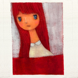 「 Paint it Red 」　　　　絵画 2枚目の画像