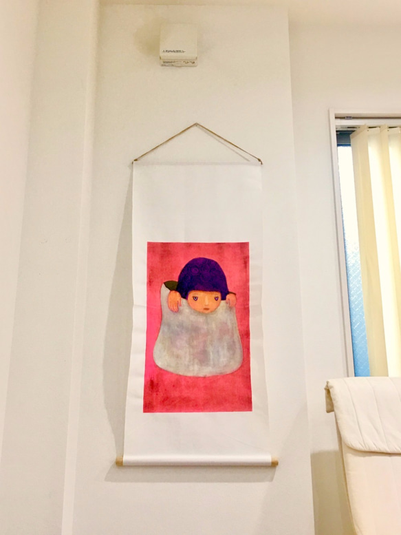 「 一粒万倍日 」　掛け軸  　絵画 6枚目の画像