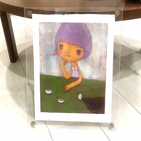 「 カフェイン 」　　　絵画 5枚目の画像