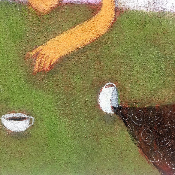 「 カフェイン 」　　　絵画 7枚目の画像