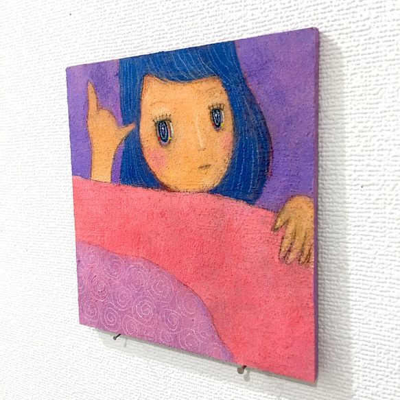 「 しもしも。」　　　絵画 4枚目の画像