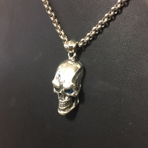 シルバー スカルペンダント ZERO OnlineShop,シルバーアクセサリー,ペンダントトップ | ろー
