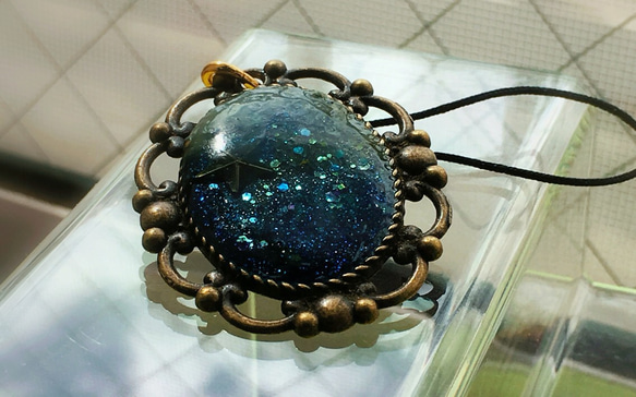 宇宙玉レジン/宇宙塗り【negu】 resin ハンドメイド・手芸 宇宙玉