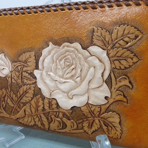 職人仕立ての長財布 ～定番サイズ・バラNo.2 長財布 紀々の店 通販  