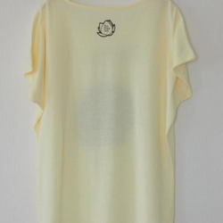 【在庫限り】Rahotsu (Dolman sleeve / baby yellow) 3枚目の画像