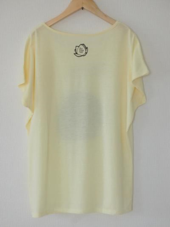 【在庫限り】Rahotsu (Dolman sleeve / baby yellow) 3枚目の画像