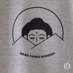 Here Comes Buddha (gray) 2枚目の画像