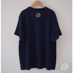 ★SALE★数量限定・Creema限定★Bloom(navy/XL)  試作品 3枚目の画像