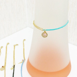 再販〉charm bracelet -turquoise- 2枚目の画像