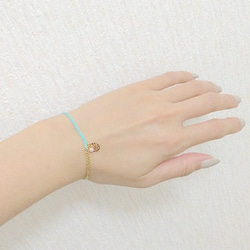 再販〉charm bracelet -turquoise- 4枚目の画像