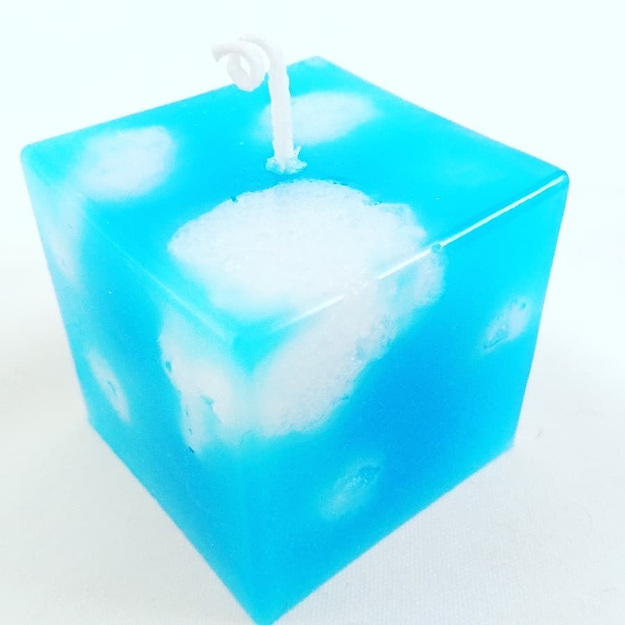 ふわふわ雲のシエルキャンドル スクエア5個セット