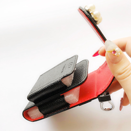 アイコスケースデコ アイコス ケース iQOS イニシャル デコ 極 スワロフスキー iqos