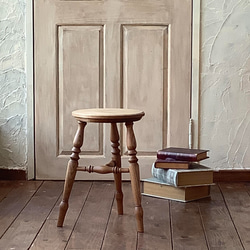 受注制作】3本脚のスツール・丸・ラウンドスツール・スツール