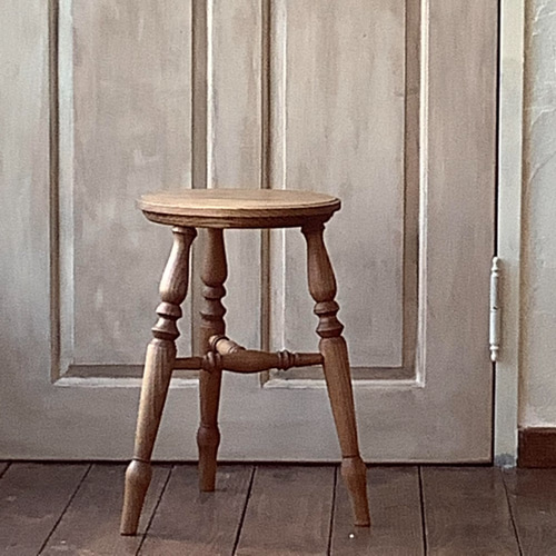 受注制作】3本脚のスツール・丸・ラウンドスツール・スツール