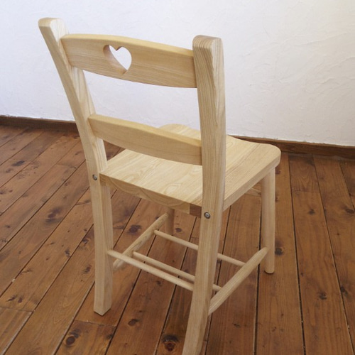 ハートのくり抜き♡チャーチチェア（アンティークスタイル） 椅子